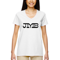 Short Sleeve Woman's Deep V Neck Tee
