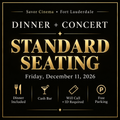 Dinner and Concert – Standard Seating Ticket (Dec 11th)
